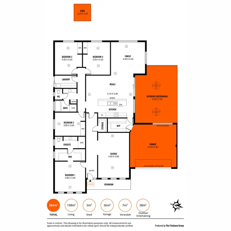 Floorplan of Homely house listing, 52 Beatty Avenue, Hillcrest SA 5086