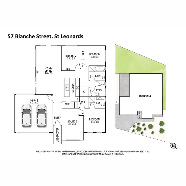 Floorplan of Homely house listing, 57 Blanche Street, St Leonards VIC 3223