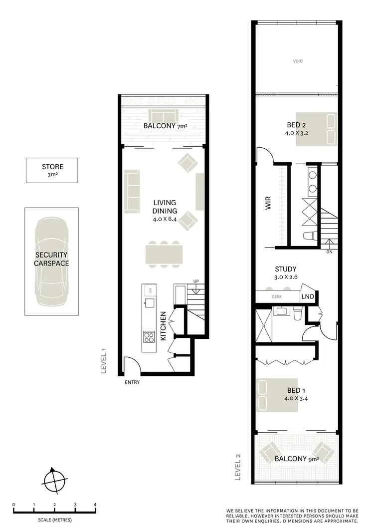 Floorplan of Homely apartment listing, 804/150 Liverpool Street, Darlinghurst NSW 2010