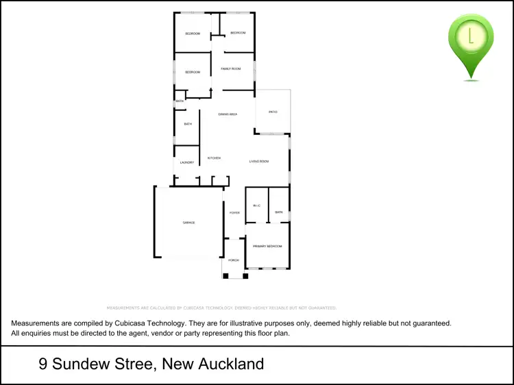 Floorplan of Homely house listing, 9 Sundew Street, New Auckland QLD 4680