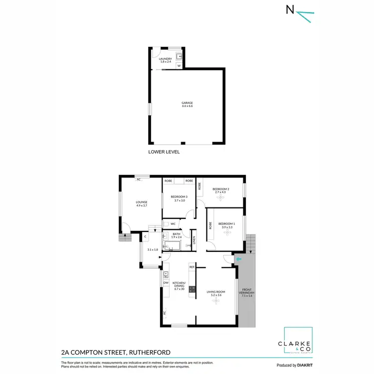 Floorplan of Homely house listing, 2A Compton Street, Rutherford NSW 2320