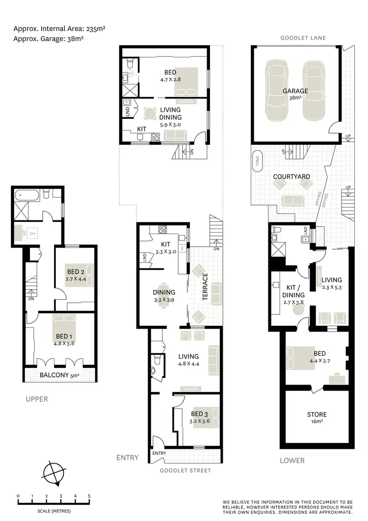 Floorplan of Homely house listing, 143 Goodlet Street, Surry Hills NSW 2010