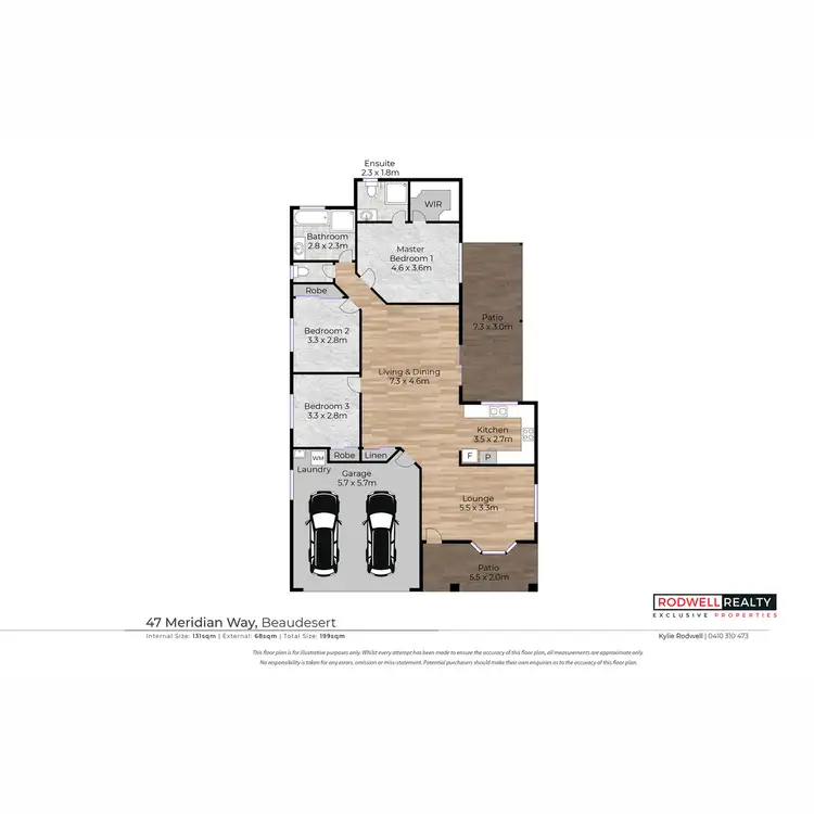 Floorplan of Homely house listing, 47 Meridian Way, Beaudesert QLD 4285