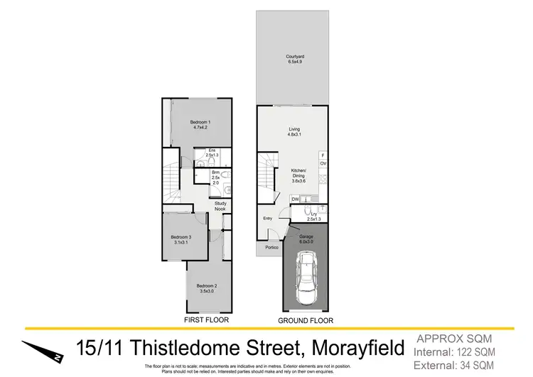 Floorplan of Homely unit listing, 15/11 Thistledome Street, Morayfield QLD 4506