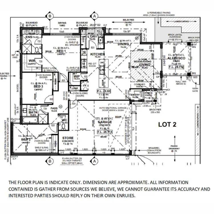 Floorplan of Homely house listing, A/33 Driscoll Way, Morley WA 6062