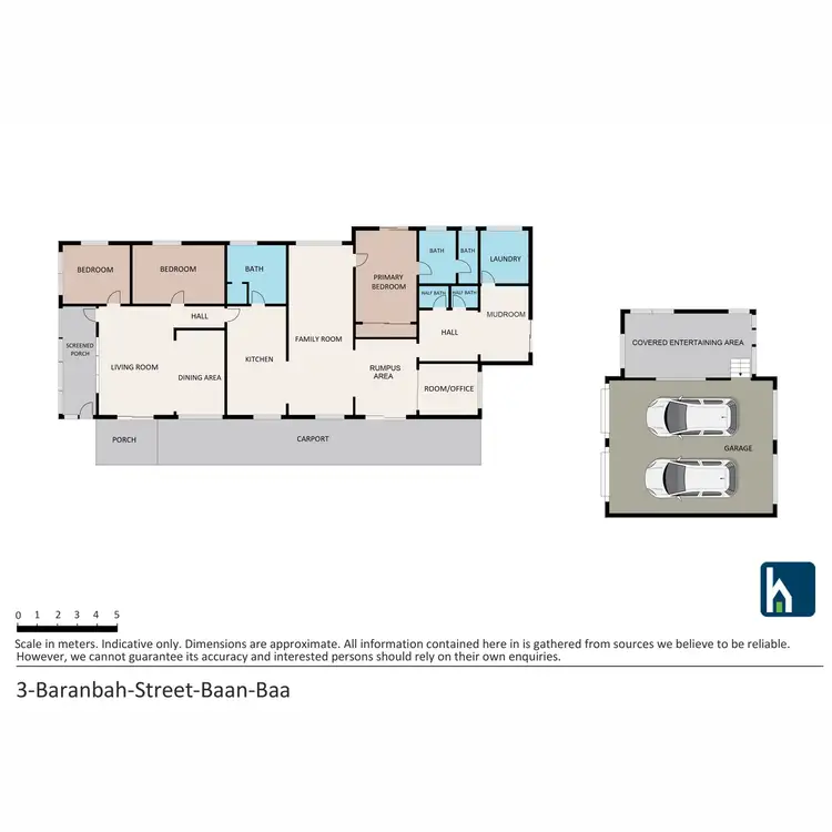 Floorplan of Homely house listing, 3 Baranbah Street, Baan Baa NSW 2390