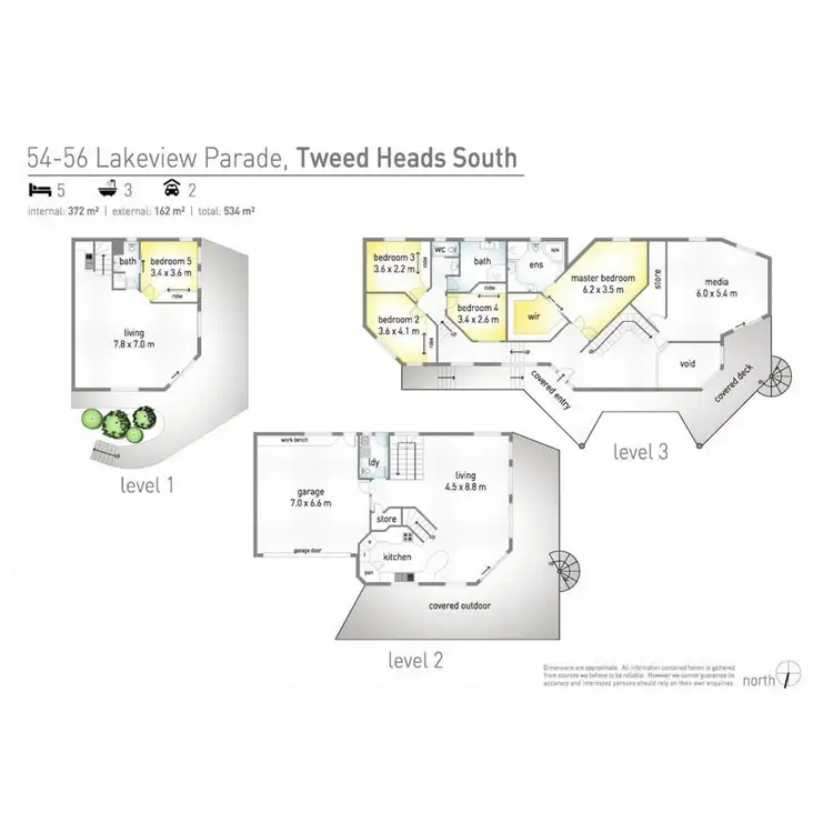 Floorplan of Homely house listing, 54-56 Lakeview Parade, Tweed Heads South NSW 2486