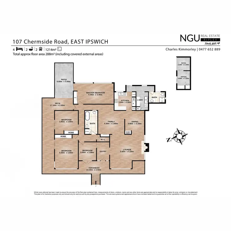 Floorplan of Homely house listing, 107 Chermside Road, East Ipswich QLD 4305