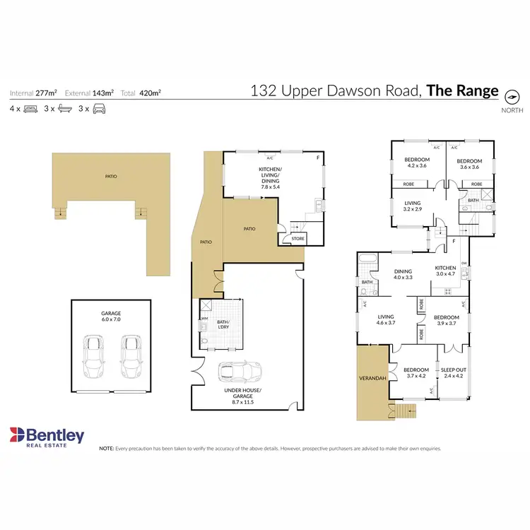 Floorplan of Homely house listing, 132 Upper Dawson Road, The Range QLD 4700