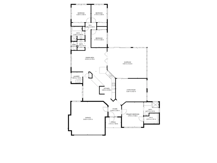 Floorplan of Homely house listing, 4 Rosander Place, Bargara QLD 4670