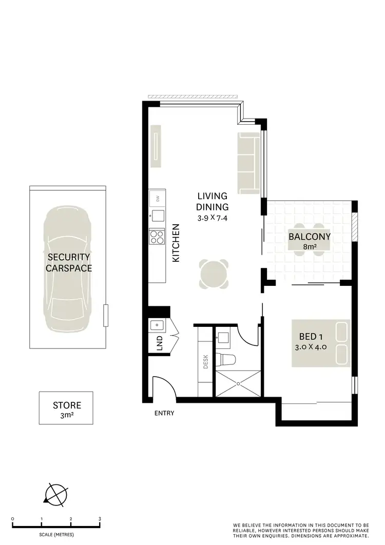 Floorplan of Homely apartment listing, 2/124 Crystal Street, Petersham NSW 2049
