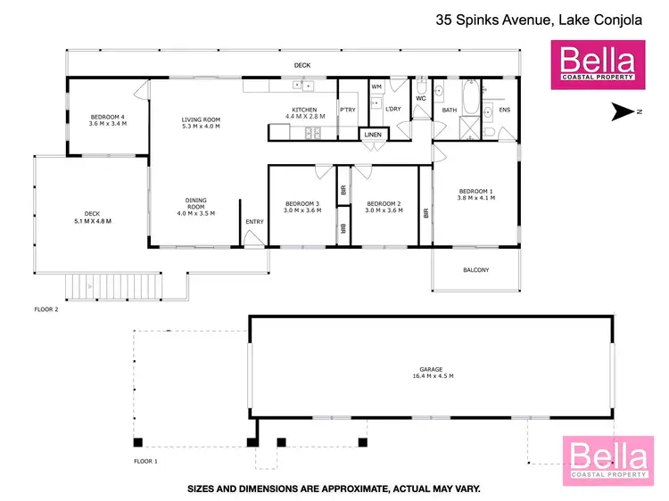 Floorplan of Homely house listing, 35 Spinks Avenue, Lake Conjola NSW 2539