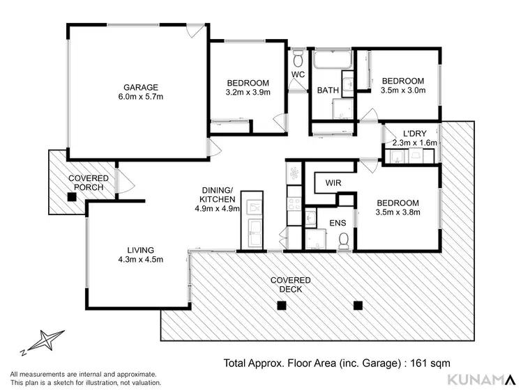 Floorplan of Homely house listing, 21 Lonergan Road, Glenorchy TAS 7010