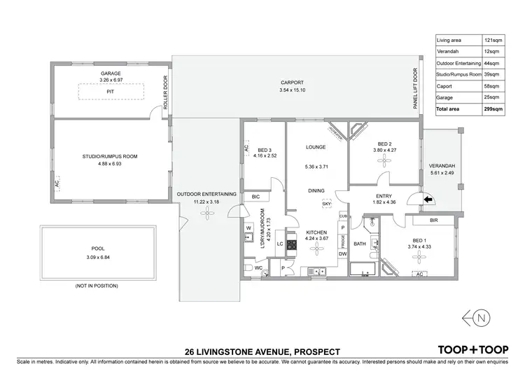 Floorplan of Homely house listing, 26 Livingstone Avenue, Prospect SA 5082