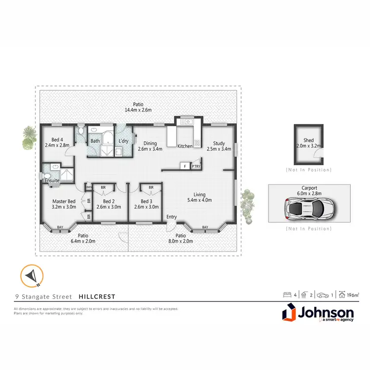 Floorplan of Homely house listing, 9 Stangate Street, Hillcrest QLD 4118