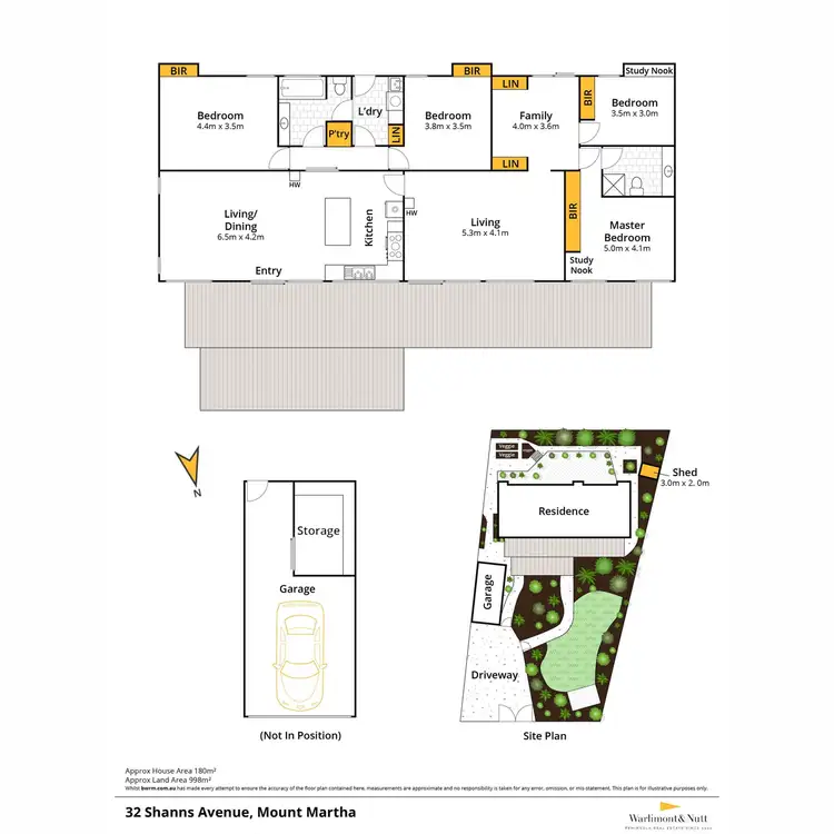 Floorplan of Homely house listing, 32 Shanns Avenue, Mount Martha VIC 3934