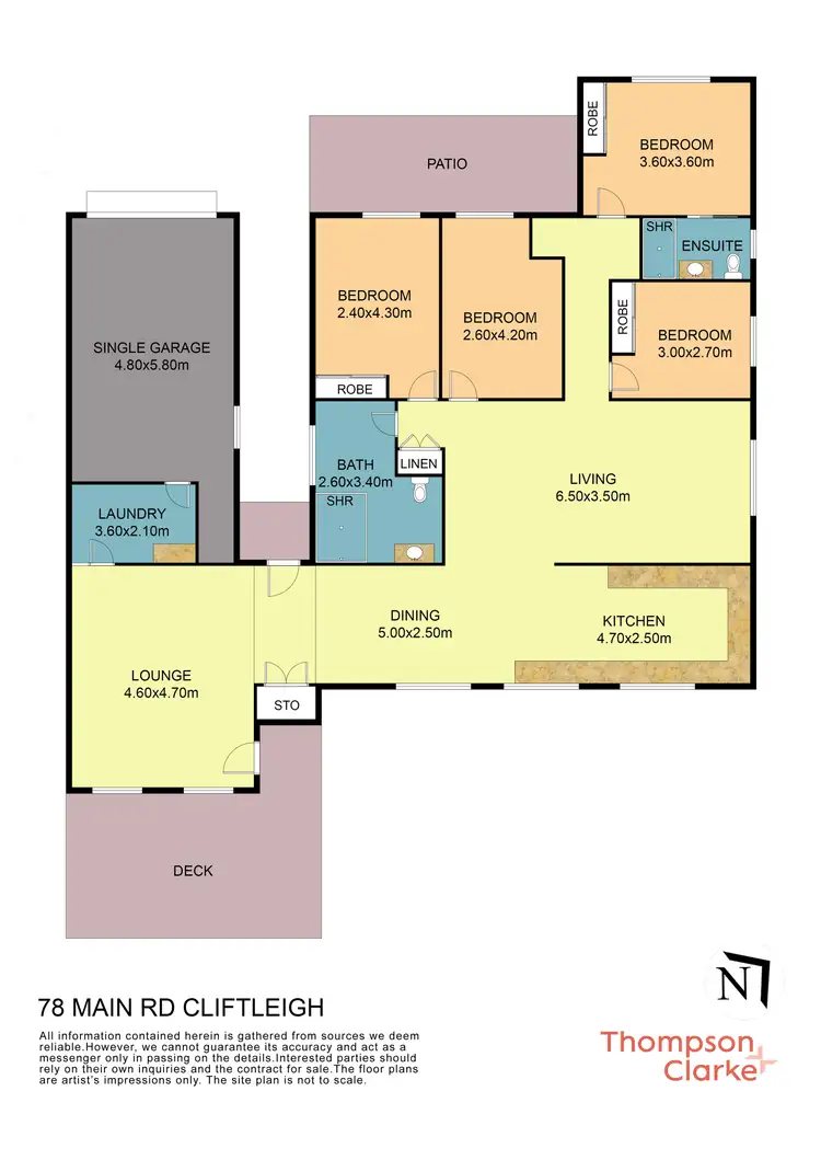 Floorplan of Homely house listing, 78 Main Road, Cliftleigh NSW 2321