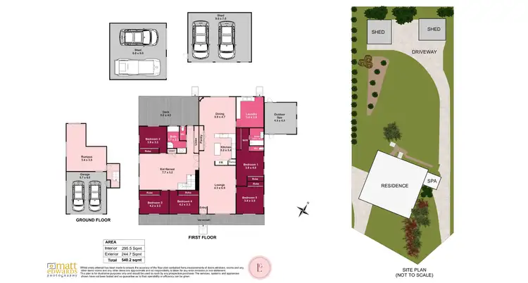 Floorplan of Homely house listing, 18 Kimdon Crescent, Highfields QLD 4352
