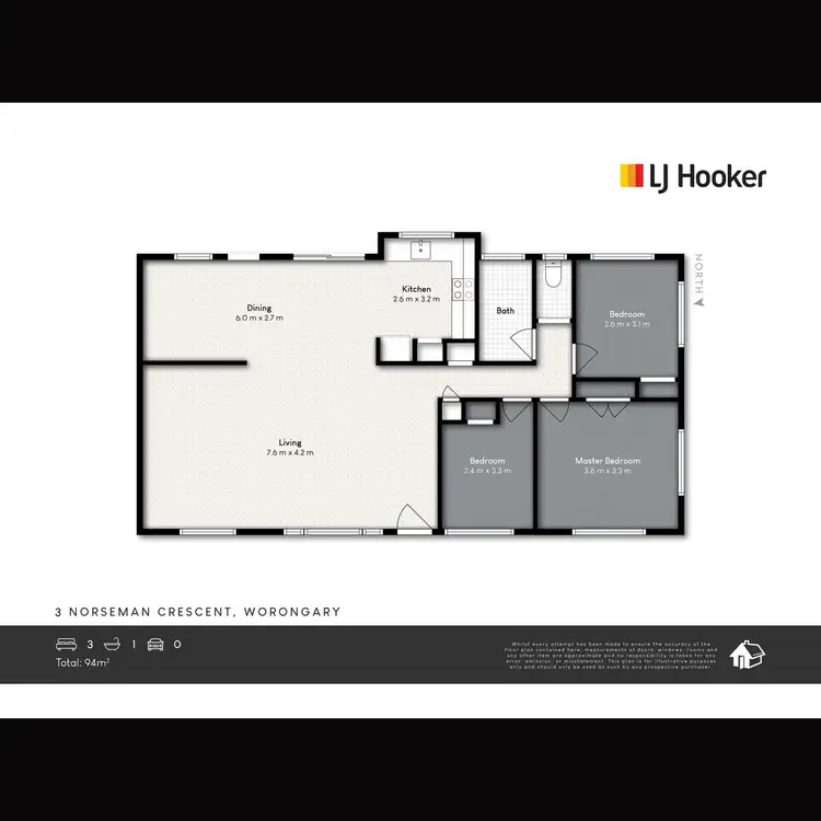 Floorplan of Homely house listing, 3 Norseman Crescent, Worongary QLD 4213