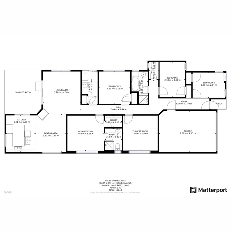 Floorplan of Homely house listing, 52 Gordona Parade, Beeliar WA 6164