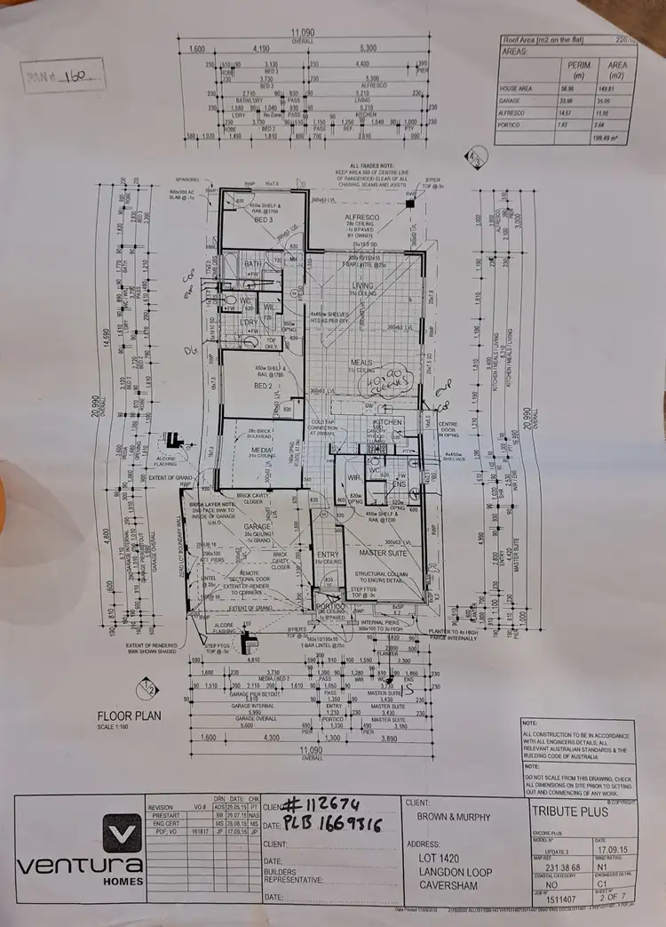 Floorplan of Homely house listing, 28 Langdon Loop, Caversham WA 6055