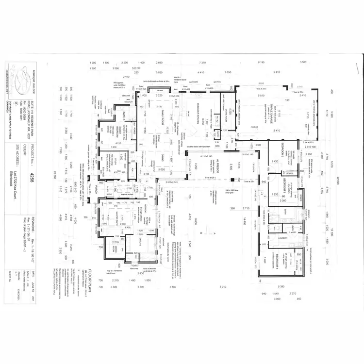 Floorplan of Homely house listing, 1 Kea Court, Ellenbrook WA 6069
