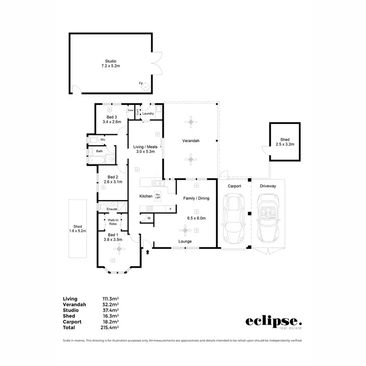 Floorplan of Homely house listing, 9 Hurley Court, Wynn Vale SA 5127