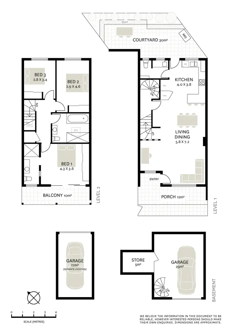 Floorplan of Homely townhouse listing, 2/26 Tavistock Street,, Drummoyne NSW 2047