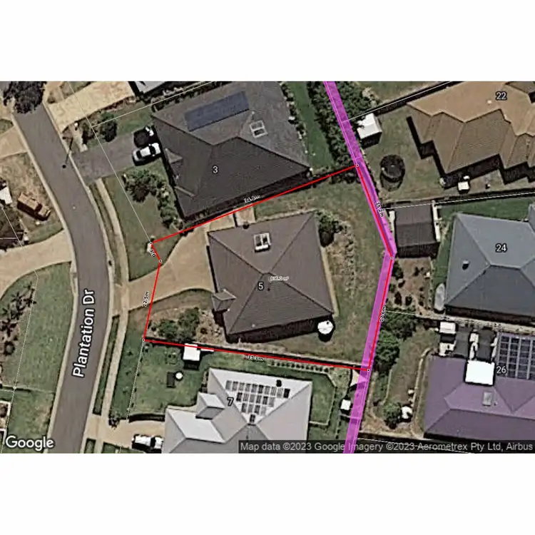 Floorplan of Homely house listing, 5 Plantation Drive, Taroomball QLD 4703
