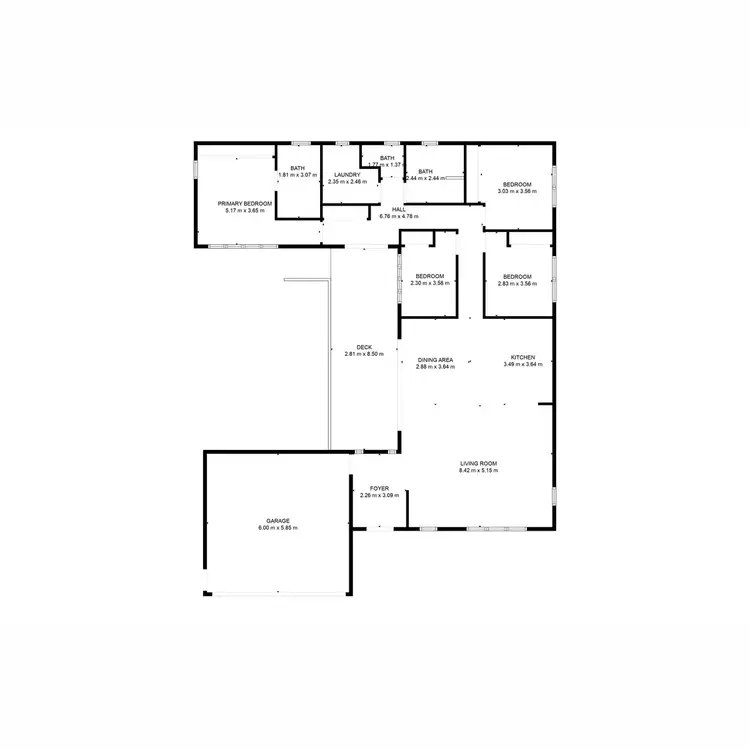 Floorplan of Homely house listing, 31 Lakeside Drive, Taroomball QLD 4703