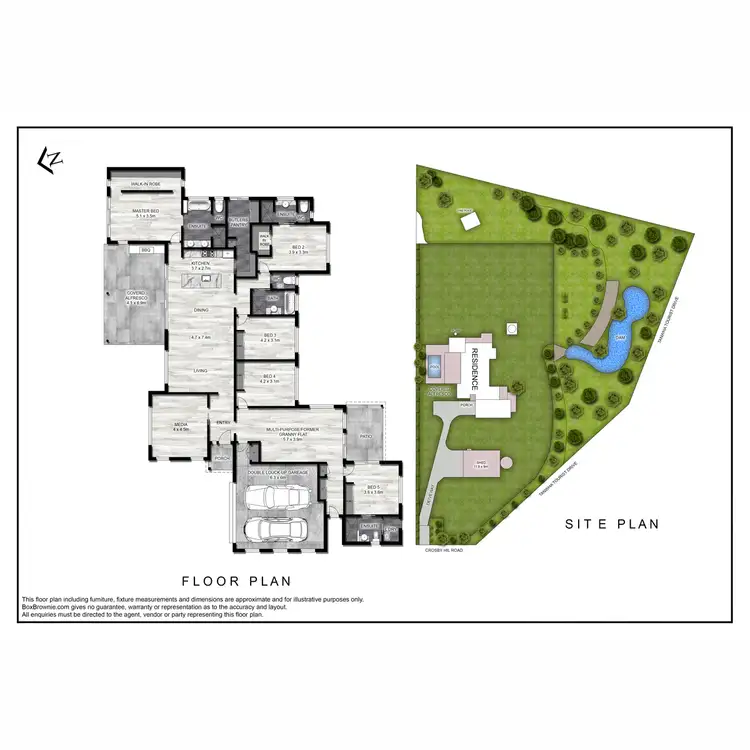 Floorplan of Homely house listing, 191 Crosby Hill Road, Tanawha QLD 4556