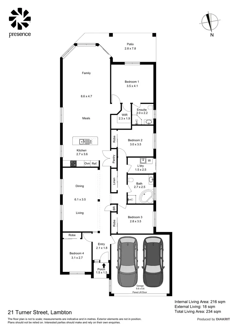 Floorplan of Homely house listing, 21 Turner Street, Lambton NSW 2299