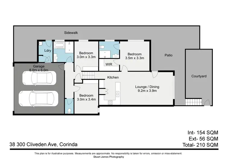 Floorplan of Homely townhouse listing, 38/300 Cliveden Avenue, Corinda QLD 4075