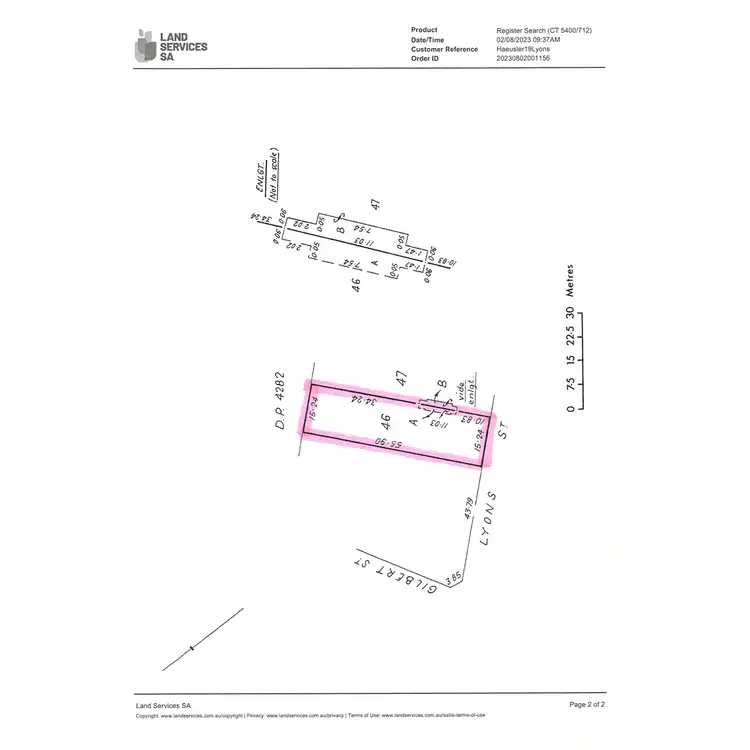 Floorplan of Homely semi-detached listing, 19 Lyons Street, Crystal Brook SA 5523