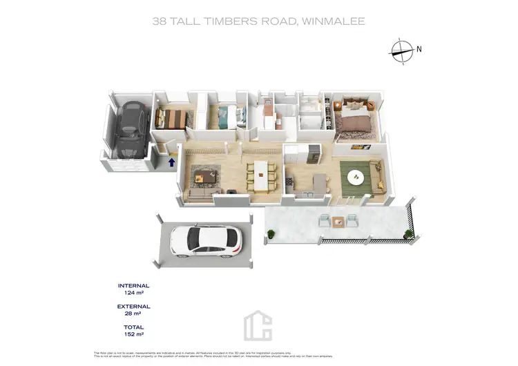 Floorplan of Homely house listing, 38 Tall Timbers Road, Winmalee NSW 2777