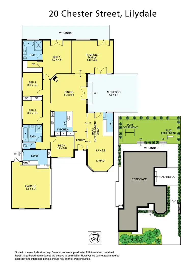 Floorplan of Homely house listing, 20 Chester Street, Lilydale VIC 3140