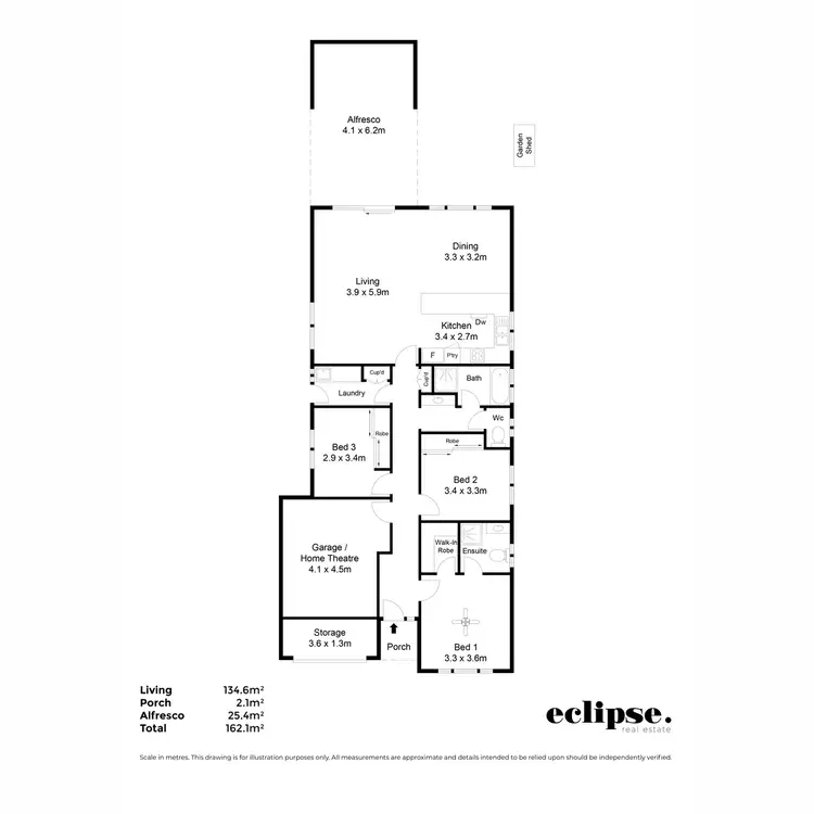 Floorplan of Homely house listing, 35 International Avenue, Salisbury North SA 5108