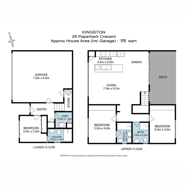 Floorplan of Homely townhouse listing, 29 Paperbark Crescent, Kingston TAS 7050