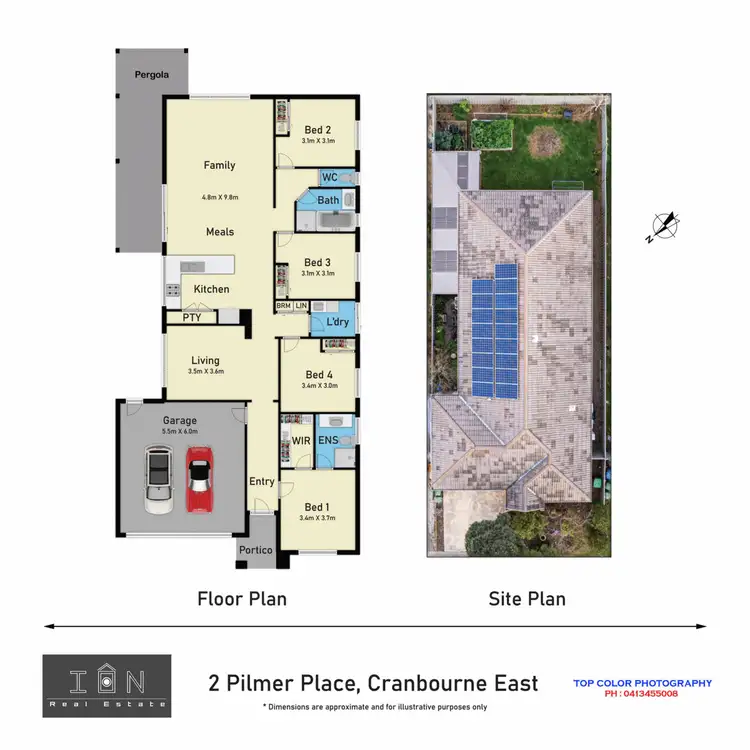 Floorplan of Homely house listing, 2 Pilmer Place, Cranbourne East VIC 3977