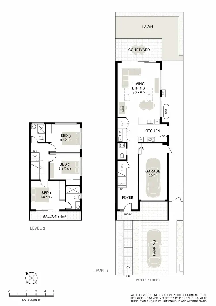 Floorplan of Homely house listing, 17 Potts Street, Ryde NSW 2112