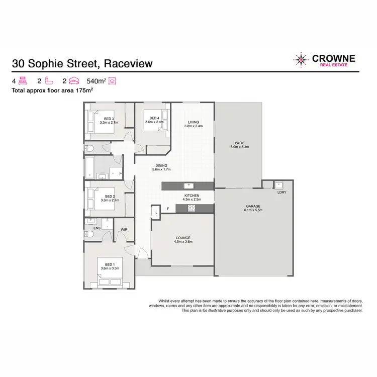 Floorplan of Homely house listing, 30 Sophie Street, Raceview QLD 4305