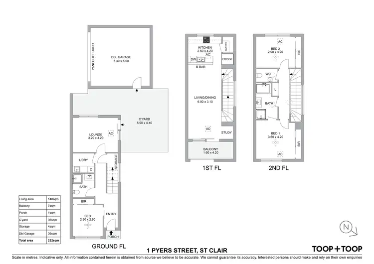Floorplan of Homely house listing, 1 Pyers Street, St Clair SA 5011