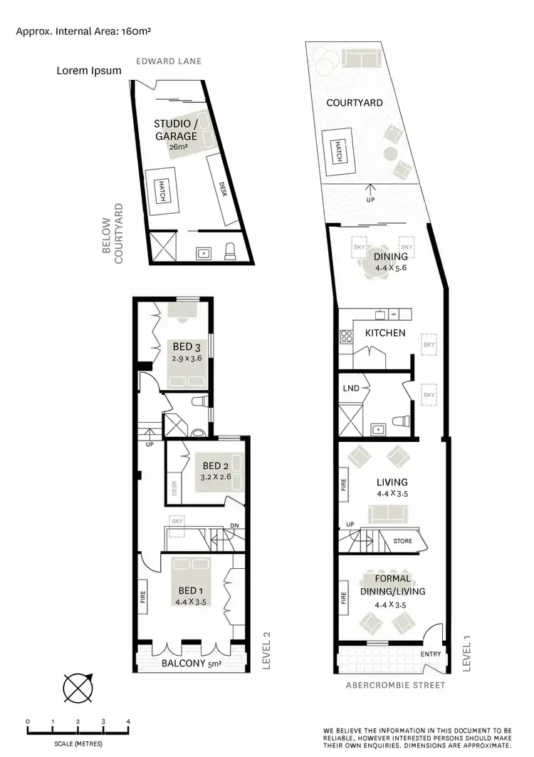 Floorplan of Homely house listing, 203 Abercrombie Street, Darlington NSW 2008