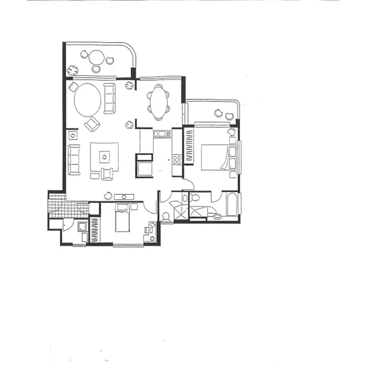 Floorplan of Homely apartment listing, 88/59 Pacific Street, Main Beach QLD 4217
