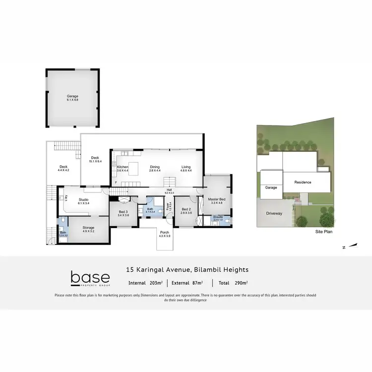 Floorplan of Homely house listing, 15 Karingal Avenue, Bilambil Heights NSW 2486