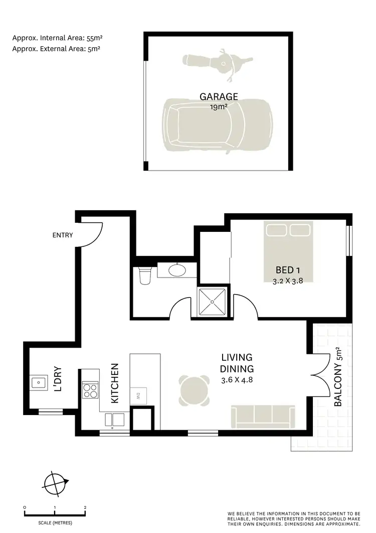 Floorplan of Homely apartment listing, 29/60-68 City Road (Access via 1 Myrtle St), Chippendale NSW 2008