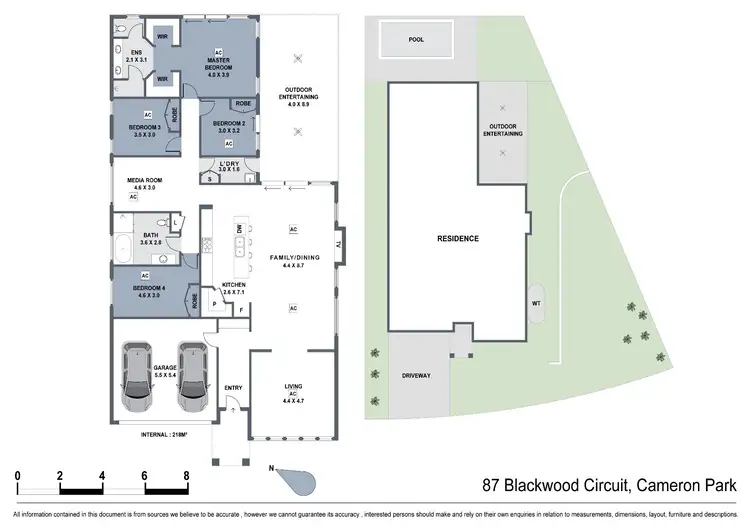 Floorplan of Homely house listing, 87 Blackwood Circuit, Cameron Park NSW 2285