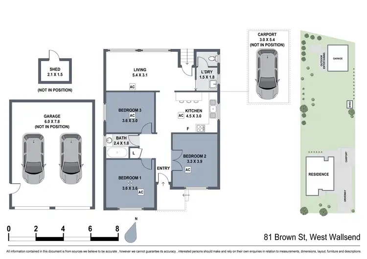Floorplan of Homely house listing, 81 Brown Street, West Wallsend NSW 2286