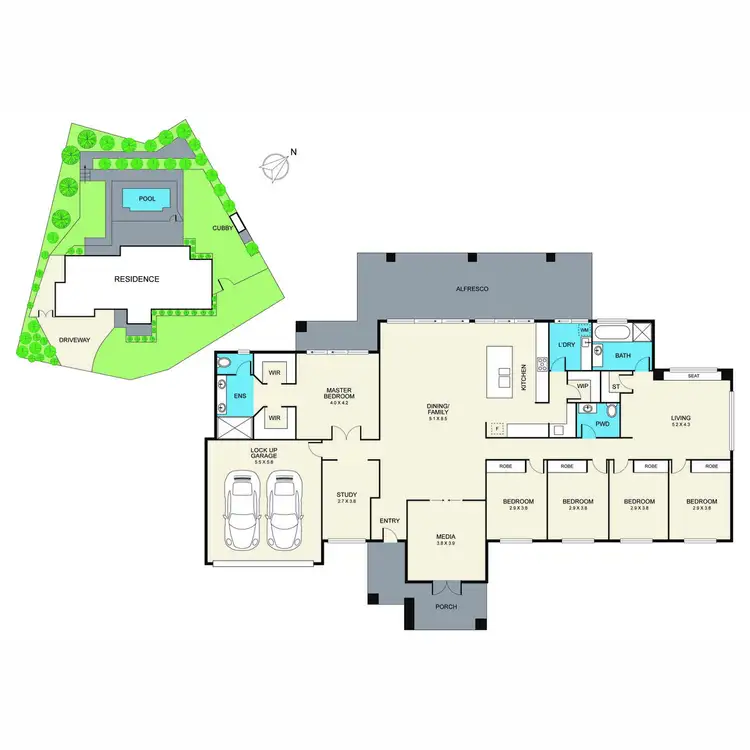 Floorplan of Homely house listing, 7 Emerton Road (Huntlee), North Rothbury NSW 2335