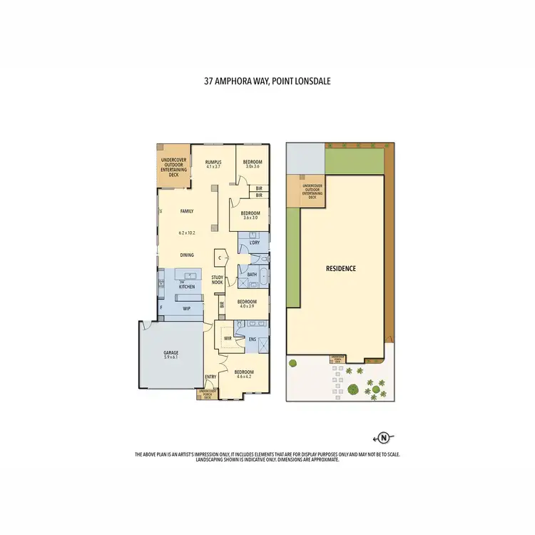 Floorplan of Homely house listing, 37 Amphora Way, Point Lonsdale VIC 3225